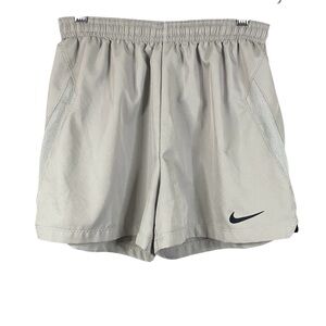 Nike Women’s Dri-Fit 3.5” Unlined Gym Workout Shorts in Gray Size Extra Small